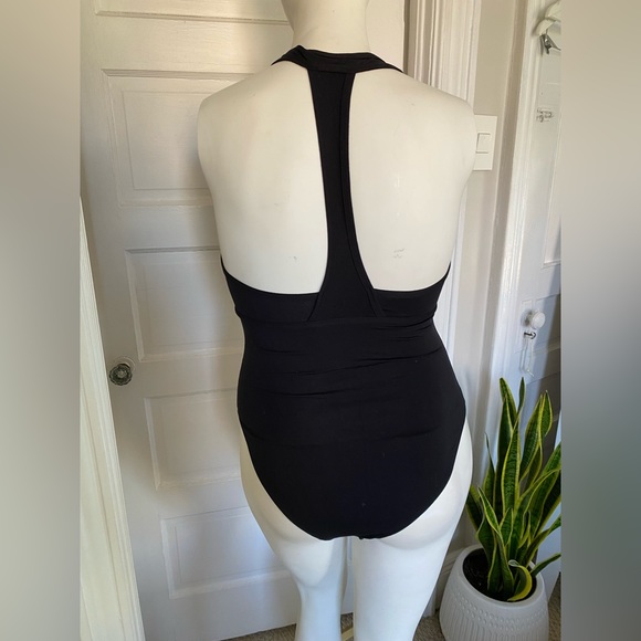 FELINA BODY ZONE V-NECK MODAL BODYSUIT BLACK XL - Picture 4 of 5